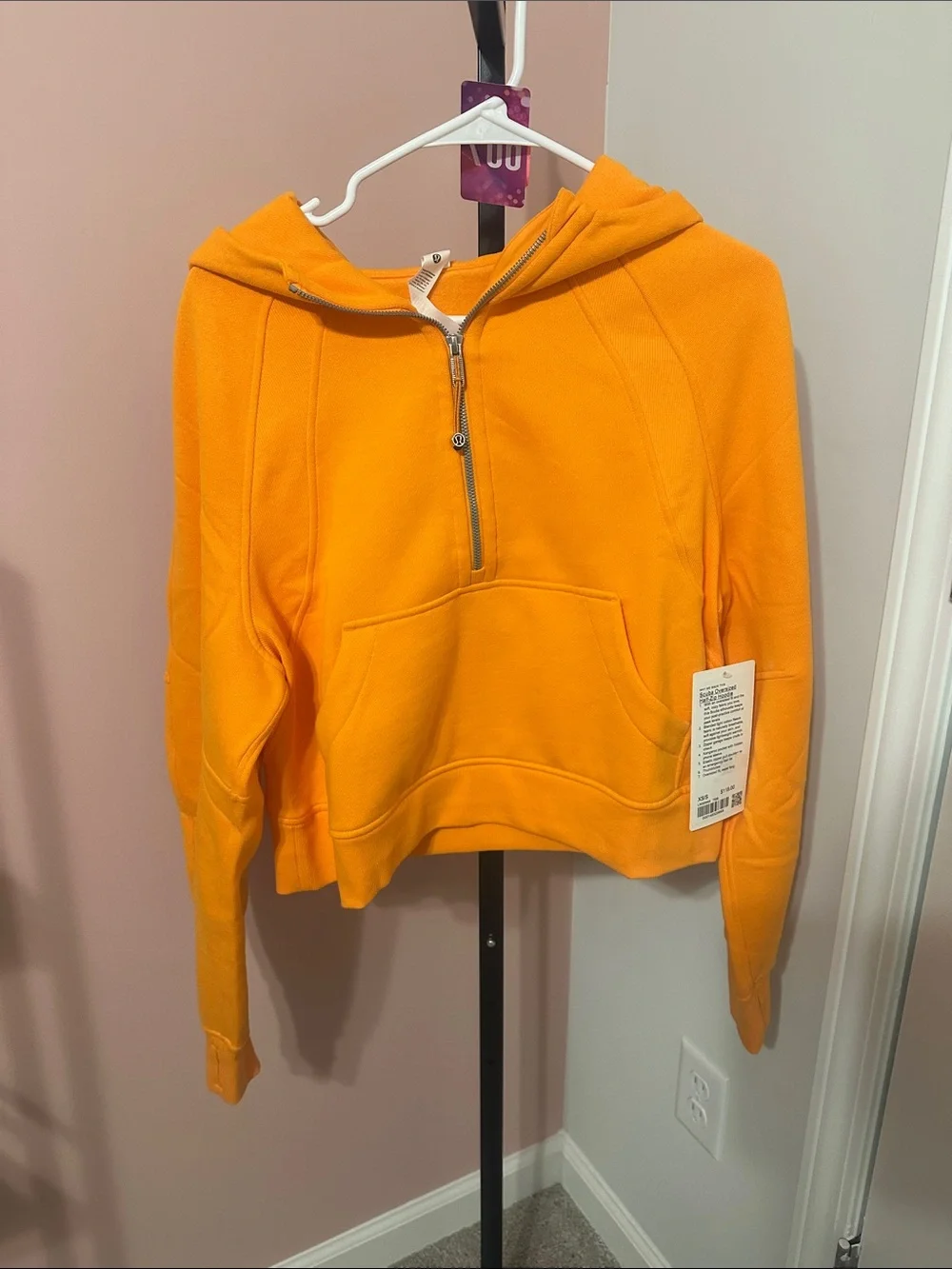 NWT Lululemon Scuba Oversized Half-Zip Hoodie Tiger